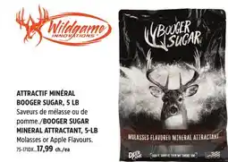 Canadian Tire WILDGAME INNOVATION BOOGER SUGAR MINERAL ATTRACTANT offer