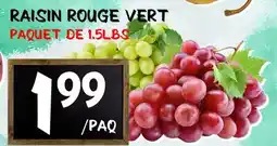 Marche Salaberry Raisin Rouge Vert offer