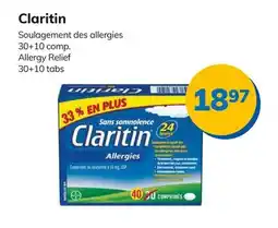 Accès pharma Claritin Allergy Relief 30+10 tabs offer