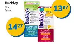 Accès pharma Buckley Syrup offer
