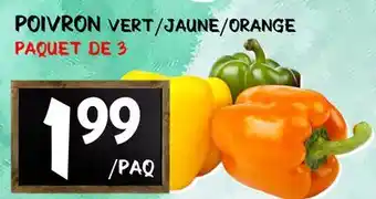 Marche Salaberry Poivron Vert/Jaune/Orange offer