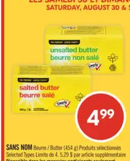 Pharmaprix NO NAME Butter offer