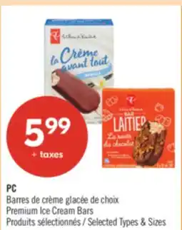 Pharmaprix PC Premium Ice Cream Bars offer