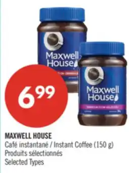 Pharmaprix MAXWELL HOUSE Instant Coffee offer