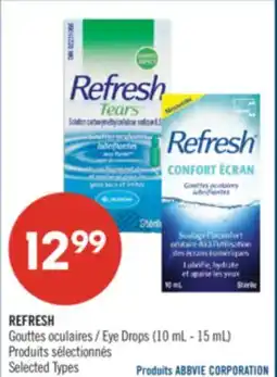 Pharmaprix REFRESH Eye Drops offer