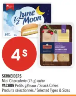 Pharmaprix SCHNEIDERS Mini Charcuterie (75 g) or Snack Cakes offer