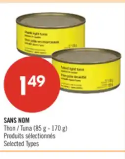 Pharmaprix NO NAME Tuna offer