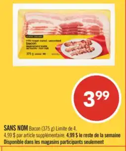 Pharmaprix NO NAME Bacon offer