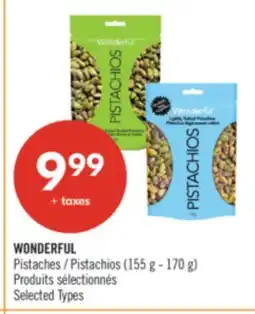 Pharmaprix WONDERFUL Pistachios offer