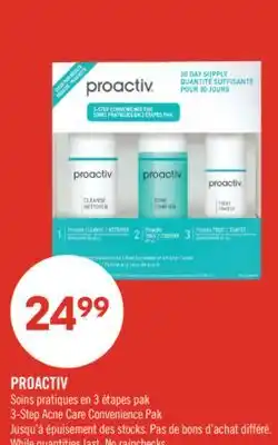 Pharmaprix PROACTIV 3-Step Acne Care Convenience Pak offer