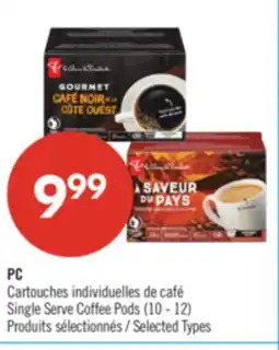 Pharmaprix PC Single Serve Coffee Pods offer