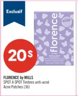 Pharmaprix FLORENCE by MILLS SPOT A SPOT Timbres anti-acné Acne Patches(36) offer