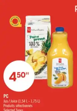 Pharmaprix PC Juice offer