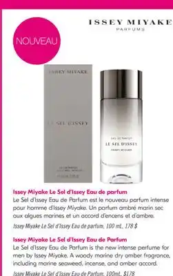 Pharmaprix Issey Miyake Le Sel d'Issey Eau de Parfum offer