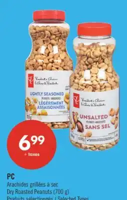 Pharmaprix PC Dry Roasted Peanuts offer