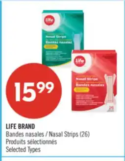 Pharmaprix LIFE BRAND Nasal Strips offer