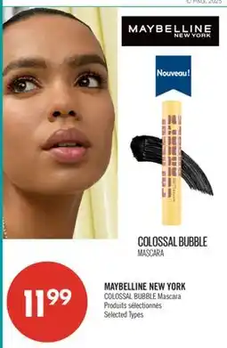 Pharmaprix MAYBELLINE NEW YORK COLOSSAL BUBBLE Mascara offer