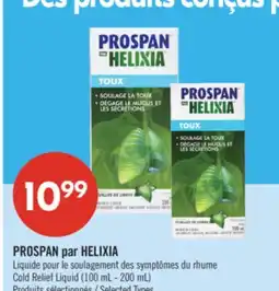Pharmaprix PROSPAN par HELIXIA Cold Relief Liquid offer