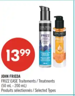 Pharmaprix JOHN FRIEDA FRIZZ EASE Treatments offer