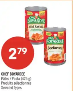 Pharmaprix CHEF BOYARDEE Pasta offer