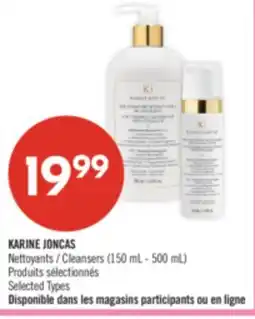 Pharmaprix KARINE JONCAS Cleansers offer