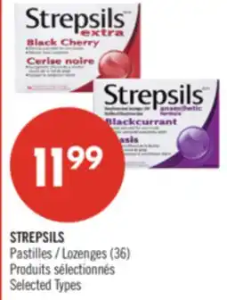 Pharmaprix STREPSILS Lozenges (36) offer