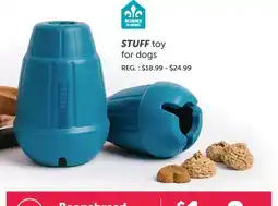 Mondou STUFF toy for dogs offer