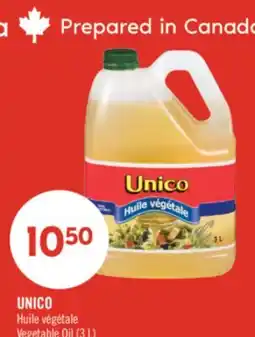 Pharmaprix UNICO Vegetable Oil offer
