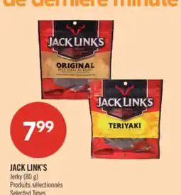 Pharmaprix JACK LINK'S Jerky offer