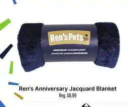 Ren’s Pets Depot Ren's Anniversary Jacquard Blanket offer