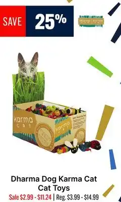 Ren’s Pets Depot Dharma Dog Karma Cat Cat Toys offer