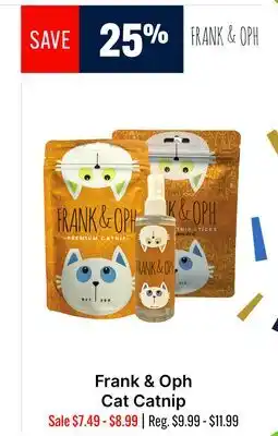 Ren’s Pets Depot Frank & Oph Cat Catnip offer