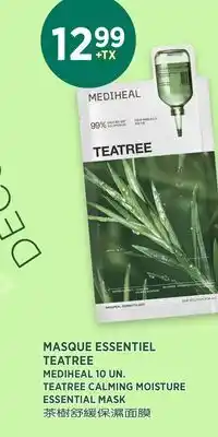 Kim Phat MEDIHEAL TEATREE CALMING MOISTURE ESSENTIAL MASK offer