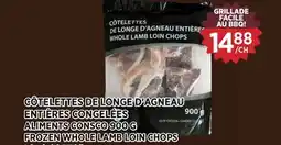 Kim Phat ALIMENTS CONSCO FROZEN WHOLE LAMB LOIN CHOPS offer