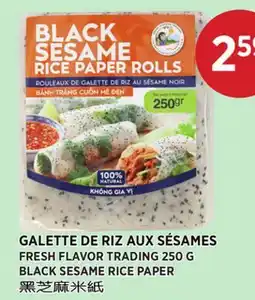 Kim Phat FRESH FLAVOR TRADING BLACK SESAME RICE PAPER offer