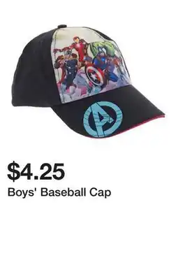 Dollarama Boys' Baseball Cap offer