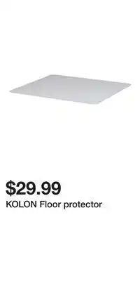 IKEA KOLON Floor protector offer