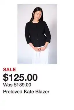 TSC Stores Preloved Kate Blazer offer