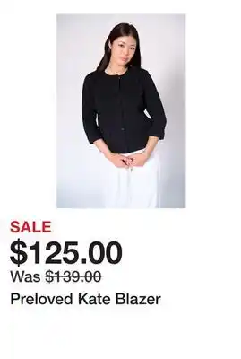 TSC Stores Preloved Kate Blazer offer