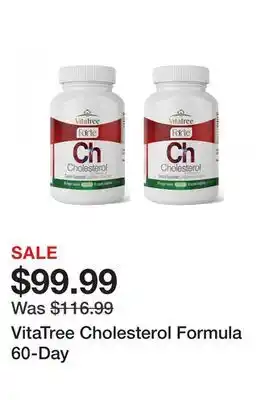 TSC Stores VitaTree Cholesterol Formula 60-Day offer