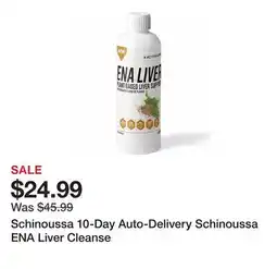 TSC Stores Schinoussa 10-Day Auto-Delivery Schinoussa ENA Liver Cleanse offer