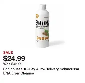 TSC Stores Schinoussa 10-Day Auto-Delivery Schinoussa ENA Liver Cleanse offer
