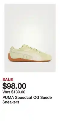 Holt Renfrew PUMA Speedcat OG Suede Sneakers offer