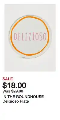 Holt Renfrew IN THE ROUNDHOUSE Delizioso Plate offer