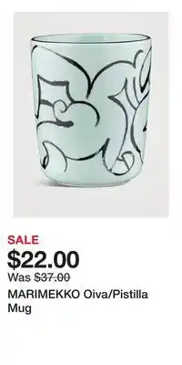 Holt Renfrew MARIMEKKO Oiva/Pistilla Mug offer