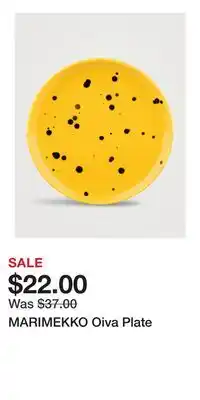 Holt Renfrew MARIMEKKO Oiva Plate offer