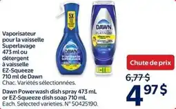 Walmart Dawn Powerwash dish spray or EZ-Squeeze dish soap offer