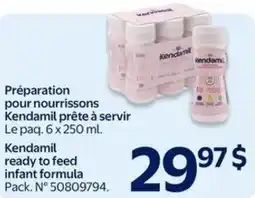 Walmart Kendamil ready to feed infant formula offer