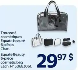 Walmart Equate Beauty cosmetic bag offer