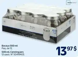 Walmart Mainstays bocaux offer
